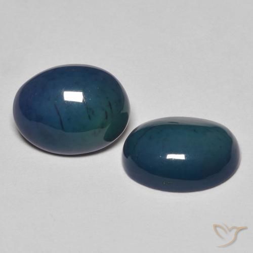 Pedras preciosas de Opala Multicolorido natural de 1.93 ct, oval, Opaco