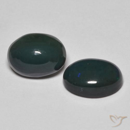 Pedras preciosas de Opala Multicolorido natural de 1.57 ct, oval, Opaco