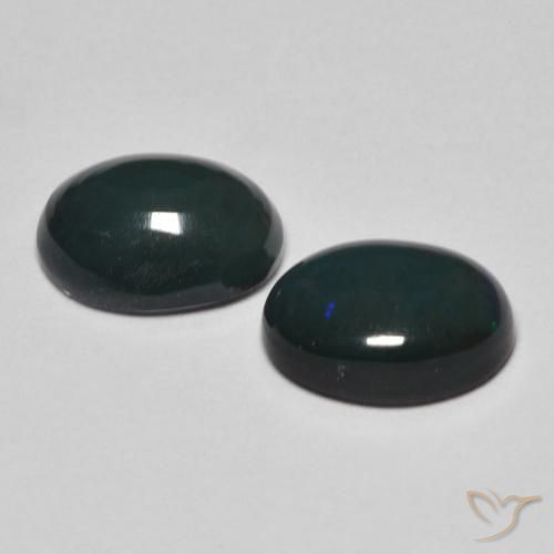 Pedras preciosas de Opala Multicolorido natural de 1.57 ct, oval, Opaco