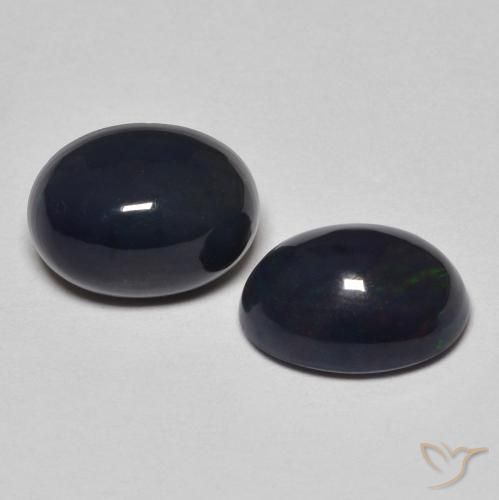 Pedras preciosas de Opala Multicolorido natural de 1.56 ct, oval, Opaco