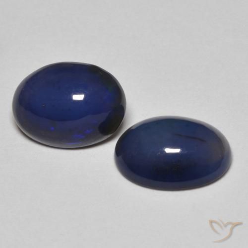 Pedras preciosas de Opala Multicolorido natural de 1.34 ct, oval, Opaco