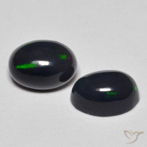 Pedras preciosas de Opala Multicolorido natural de 1.04 ct, oval, Opaco
