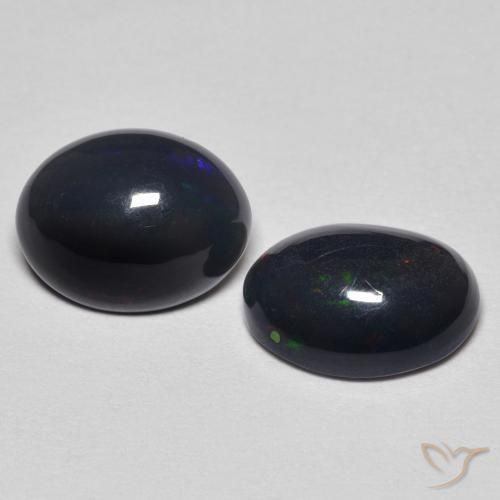 Pedras preciosas de Opala Multicolorido natural de 1.68 ct, oval, Opaco