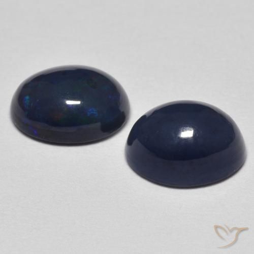 Pedras preciosas de Opala Multicolorido natural de 1.71 ct, oval, Opaco