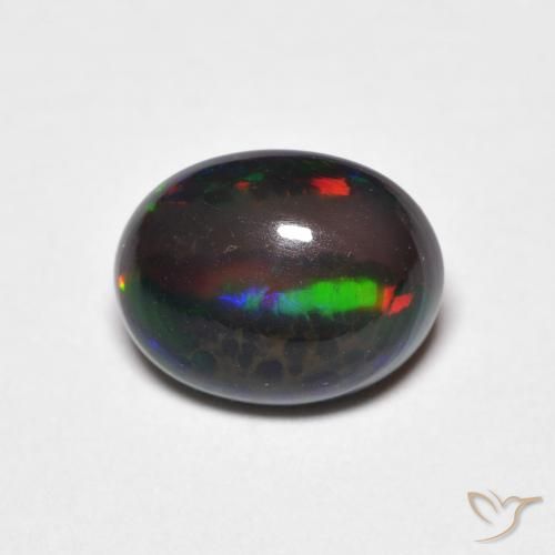 1.20ct Natural Multicolorido Opala, oval, Opaco