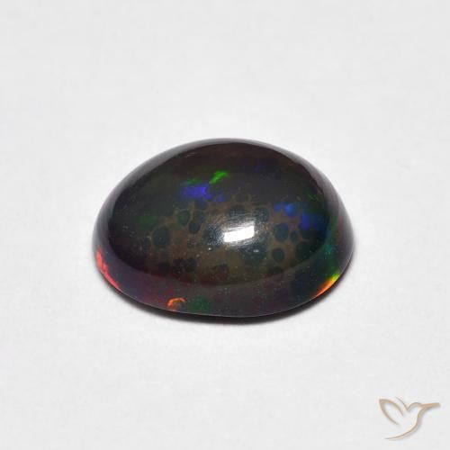 Opala Multicolorido Natural 1.20ct, oval, Opaco