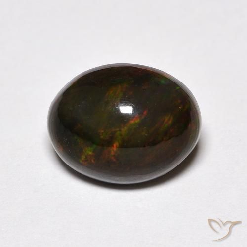 1.78ct Natural Multicolorido Opala, oval, Opaco