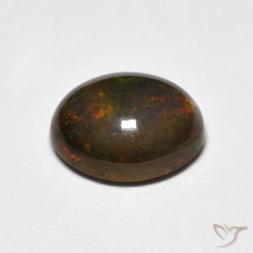 Opala Multicolorido Natural 1.78ct, oval, Opaco