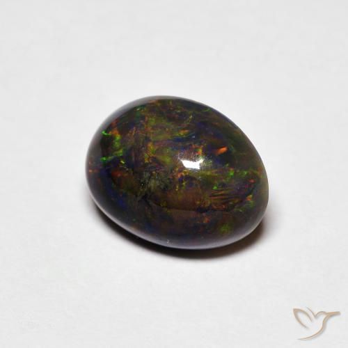 Opala Multicolorido Natural 1.15ct, oval, Opaco