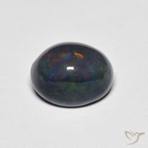1.19ct Natural Multicolorido Opala, oval, Opaco