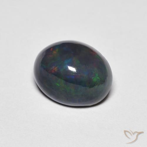 Opala Multicolorido Natural 1.19ct, oval, Opaco