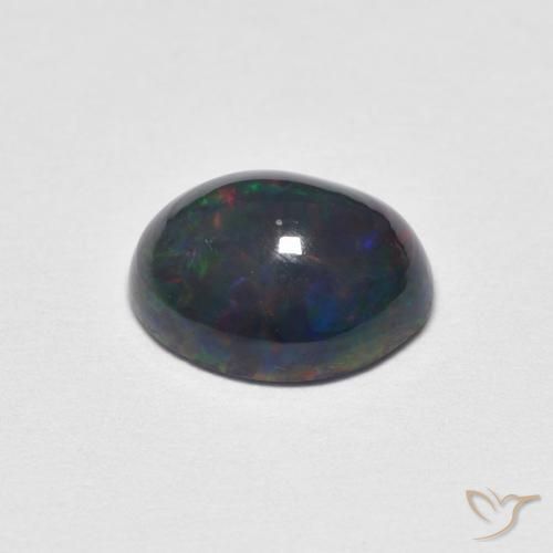 Opala Multicolorido Natural 1.19ct, oval, Opaco