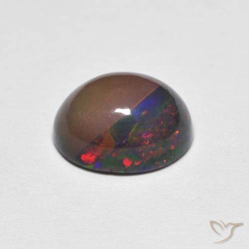 Opala Multicolorido Natural 1.47ct, oval, Opaco