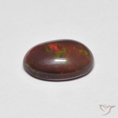 Opala Multicolorido Natural 1.11ct, oval, Opaco