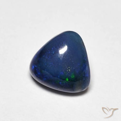 Opala Multicolorido Natural 0.64ct, Trilhão, Opaco