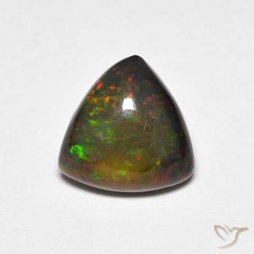 Opala Multicolorido Natural 1.19ct, Trilhão, Opaco