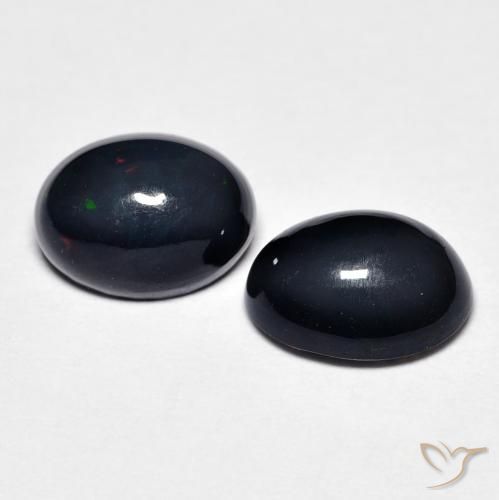 Pedras preciosas de Opala Multicolorido natural de 1.52 ct, oval, Opaco