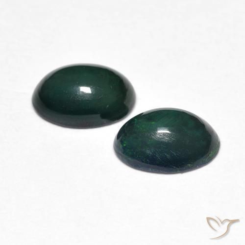 Pedras preciosas de Opala Multicolorido natural de 0.86 ct, oval, Opaco