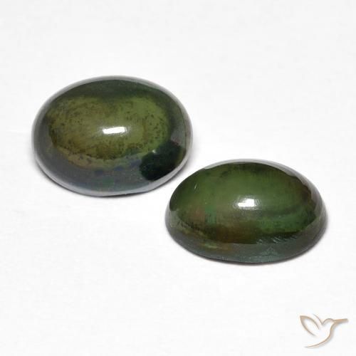 Pedras preciosas de Opala Multicolorido natural de 1.43 ct, oval, Opaco