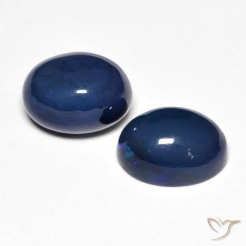 Pedras preciosas de Opala Multicolorido natural de 1.82 ct, oval, Opaco