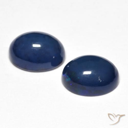 Pedras preciosas de Opala Multicolorido natural de 1.82 ct, oval, Opaco