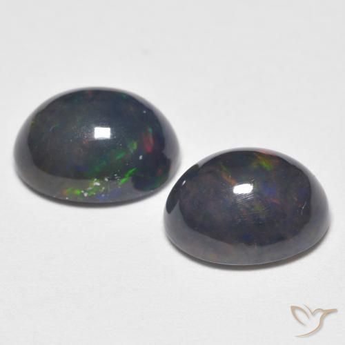 Pedras preciosas de Opala Multicolorido natural de 2.65 ct, oval, Opaco