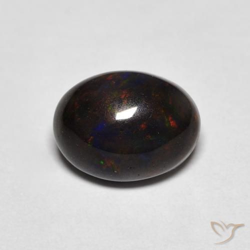 1.29ct Natural Multicolorido Opala, oval, Opaco