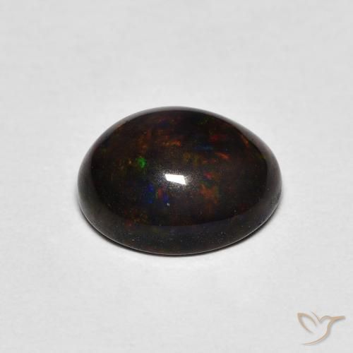 Opala Multicolorido Natural 1.29ct, oval, Opaco