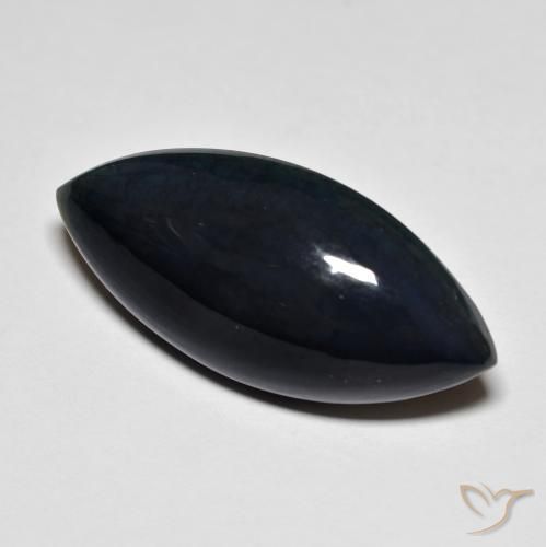 Opala Preto Natural 13.04ct, Marquesa, Opaco