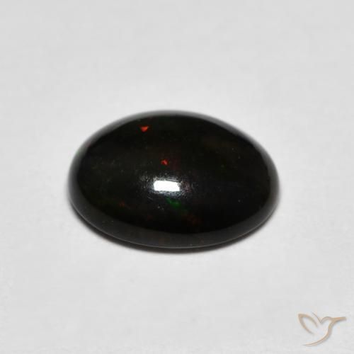 Opala Multicolorido Natural 1.06ct, oval, Opaco