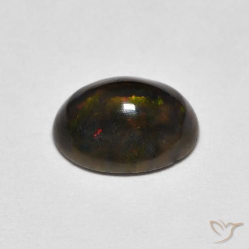 Opala Multicolorido Natural 1.08ct, oval, Opaco