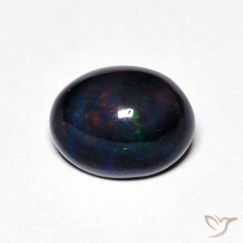 1.17ct Natural Multicolorido Opala, oval, Opaco