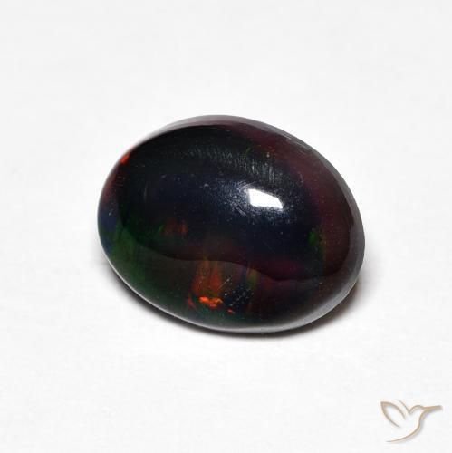 Opala Multicolorido Natural 0.97ct, oval, Opaco