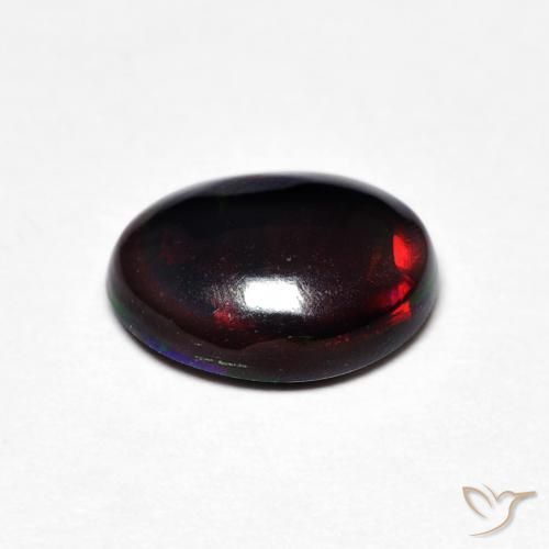 Opala Multicolorido Natural 0.97ct, oval, Opaco