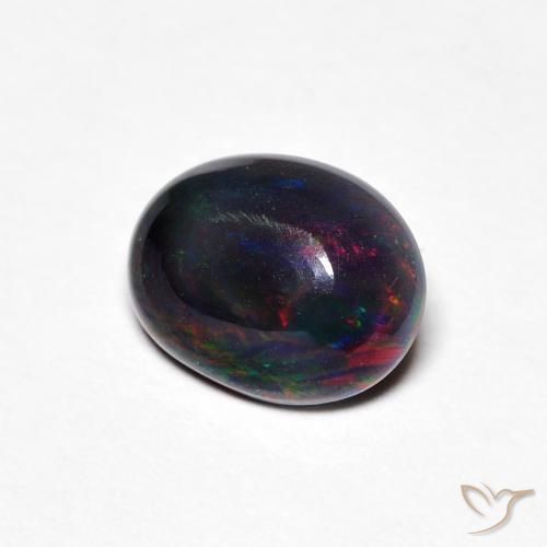 Opala Multicolorido Natural 0.61ct, oval, Opaco