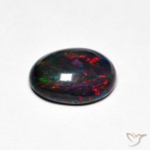 Opala Multicolorido Natural 0.61ct, oval, Opaco