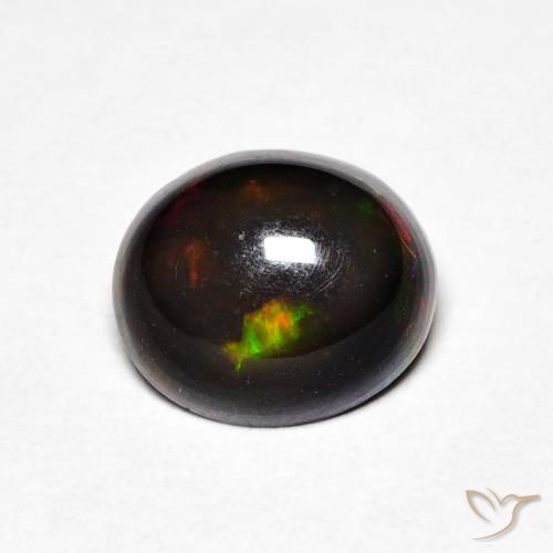 Opala Multicolorido Natural 0.97ct, oval, Opaco