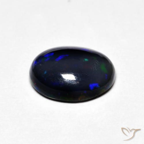 Opala Multicolorido Natural 0.99ct, oval, Opaco