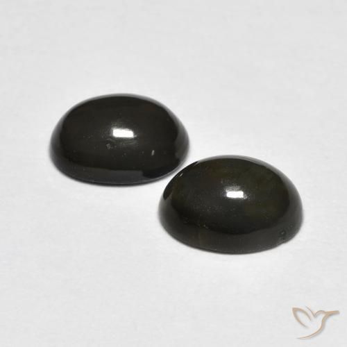 Pedras preciosas de Opala Multicolorido natural de 1.07 ct, oval, Opaco