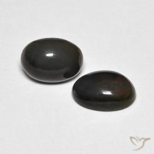 Pedras preciosas de Opala Multicolorido natural de 0.92 ct, oval, Opaco