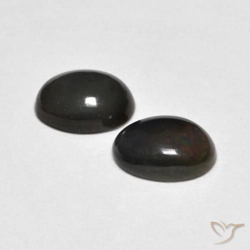 Pedras preciosas de Opala Multicolorido natural de 0.92 ct, oval, Opaco