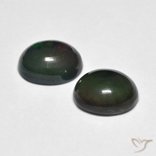 Pedras preciosas de Opala Multicolorido natural de 2.48 ct, oval, Opaco