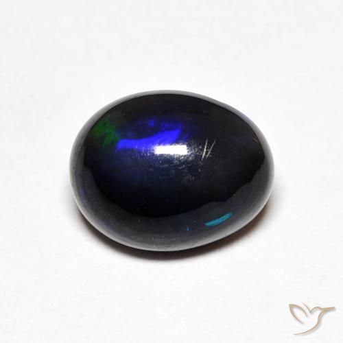 1.51ct Natural Multicolorido Opala, oval, Opaco