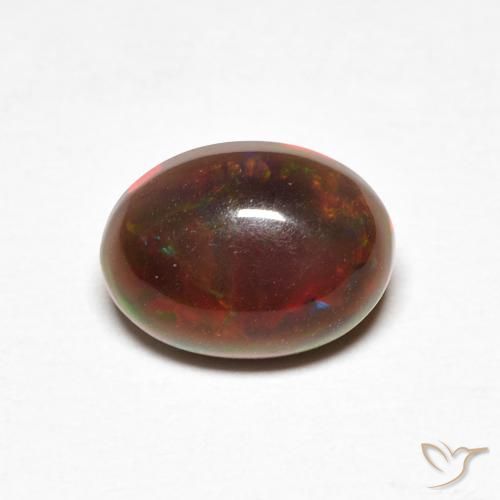 1.10ct Natural Multicolorido Opala, oval, Opaco