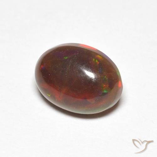 Opala Multicolorido Natural 1.10ct, oval, Opaco