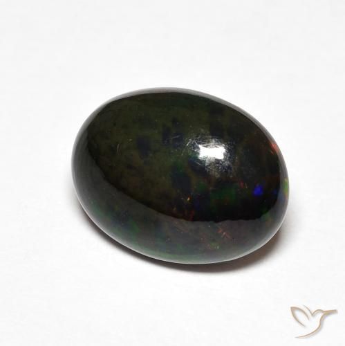 Opala Multicolorido Natural 2.45ct, oval, Opaco