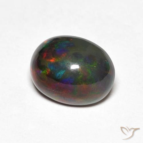 Opala Multicolorido Natural 1.40ct, oval, Opaco