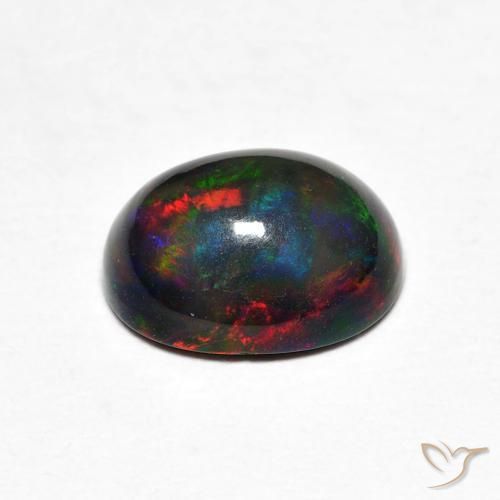 Opala Multicolorido Natural 1.40ct, oval, Opaco
