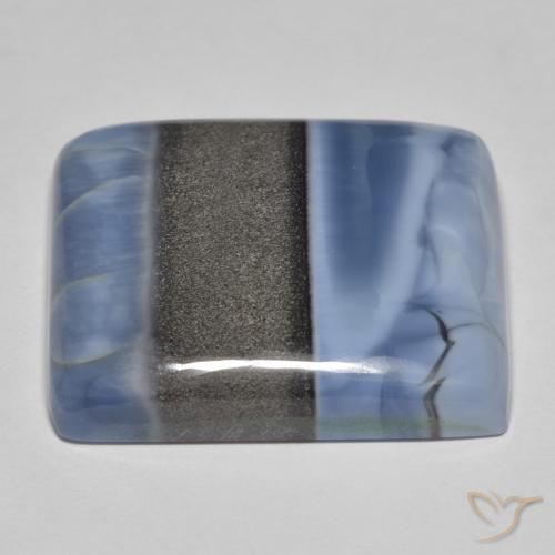 Opala Multicolorido Natural 33.07ct, baguete, Opaco