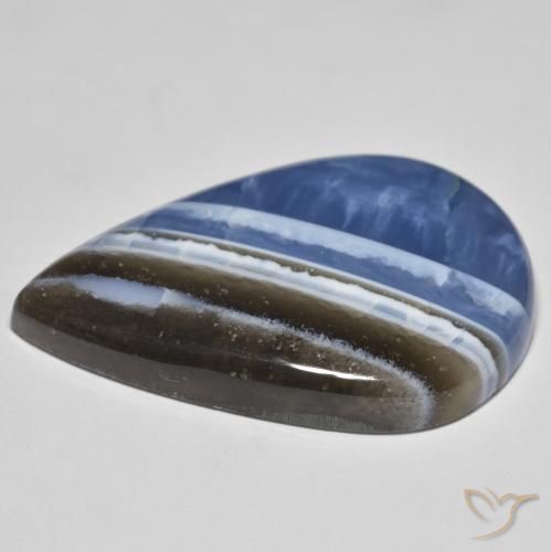 Opala Multicolorido Natural 48.08ct, Formato de pêra, Opaco